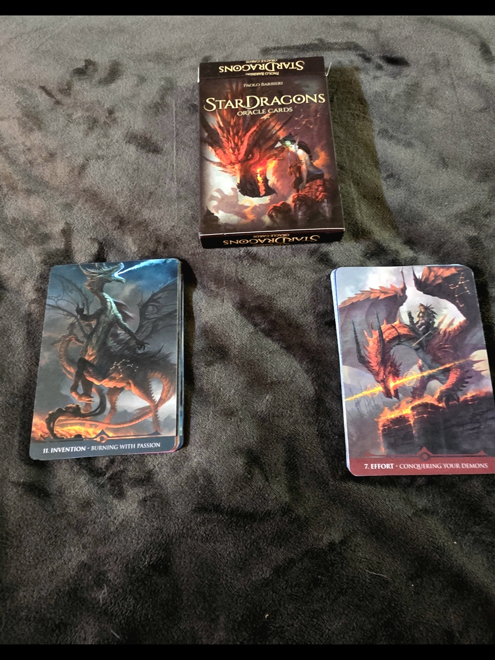 Star Dragons Oracle Cards Deck 33 Card Deck With QR Code PDF Guidebook - Picture 2 of 3